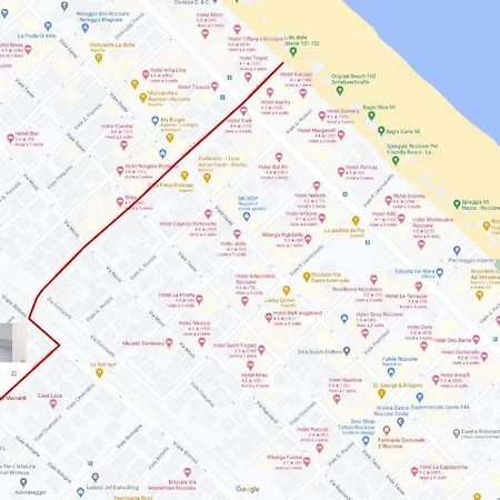 Casa Vacanze Mainardi Con Giardino Apartamento Riccione